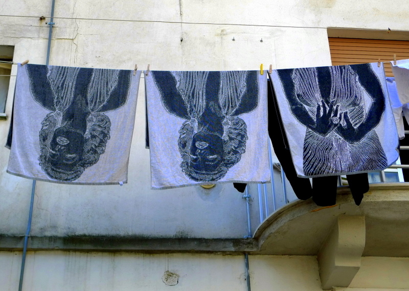 Washday scenes with Marylin