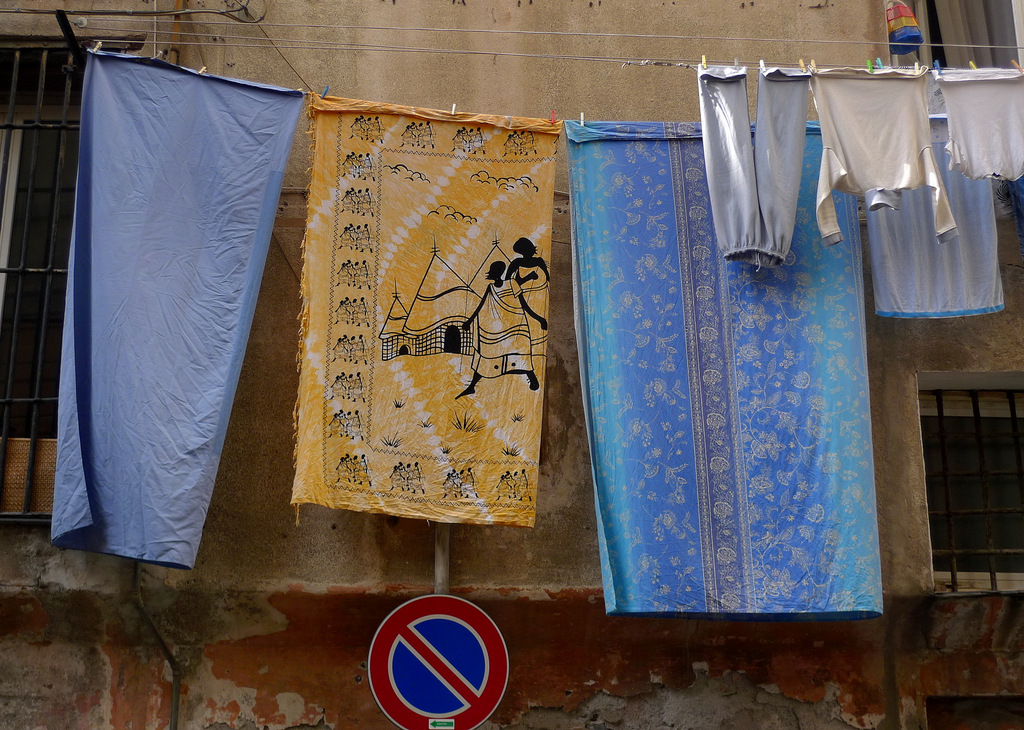 Washday scenes
