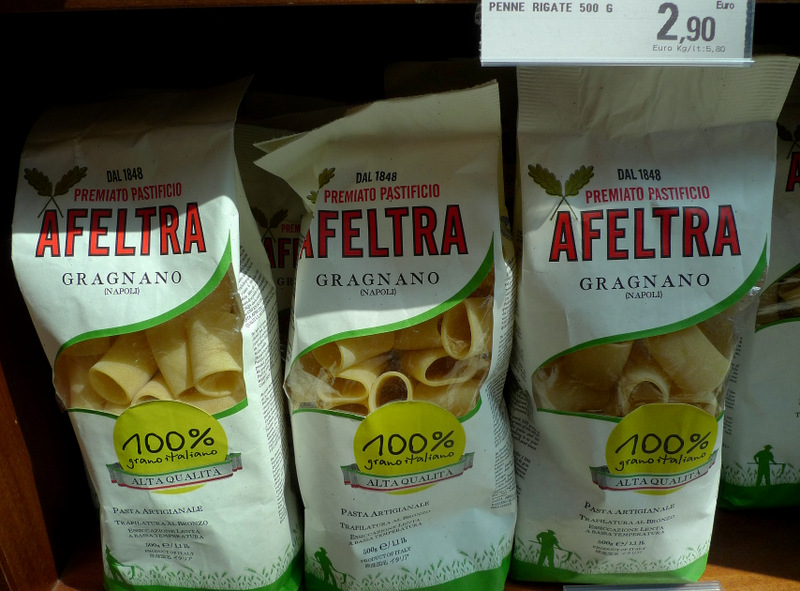 Pasta di Gragnano - Afeltra - Vera Napoli - only few Dimes 