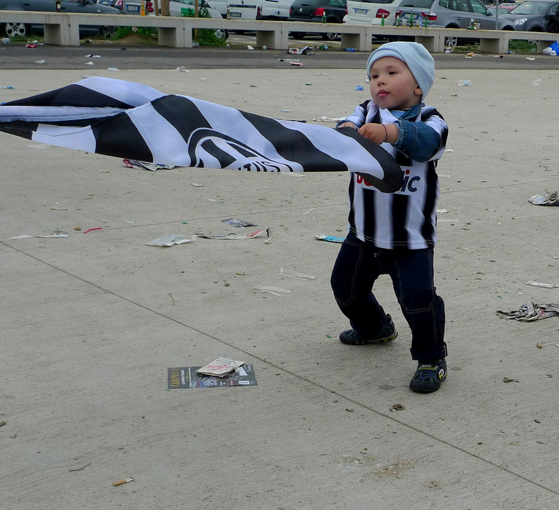 Crazy for Juventus - Italian Champion 2012 - The party supporters