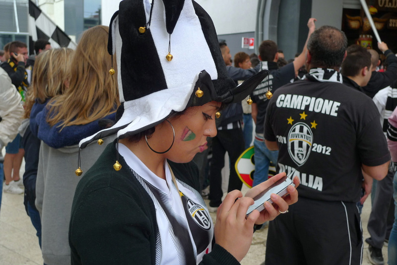 Crazy for Juventus - Italian Champion 2012 - The party supporters