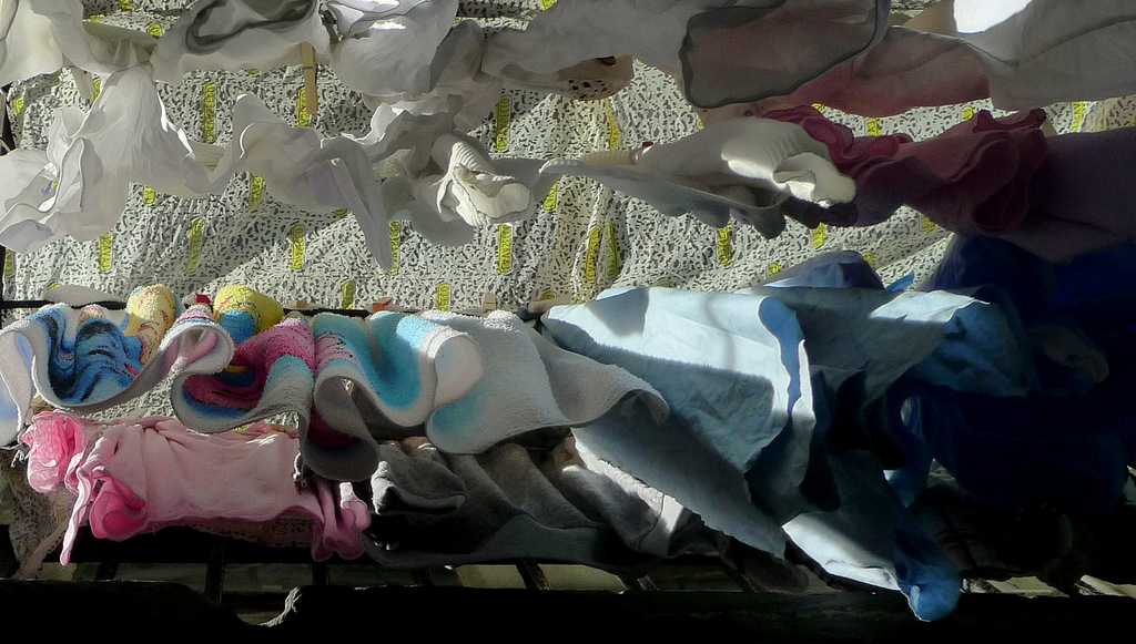 Washday scenes