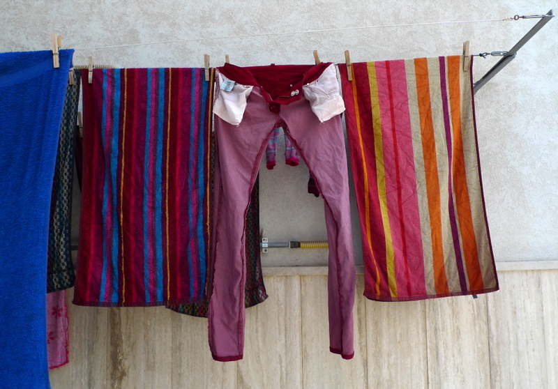 Washday scenes