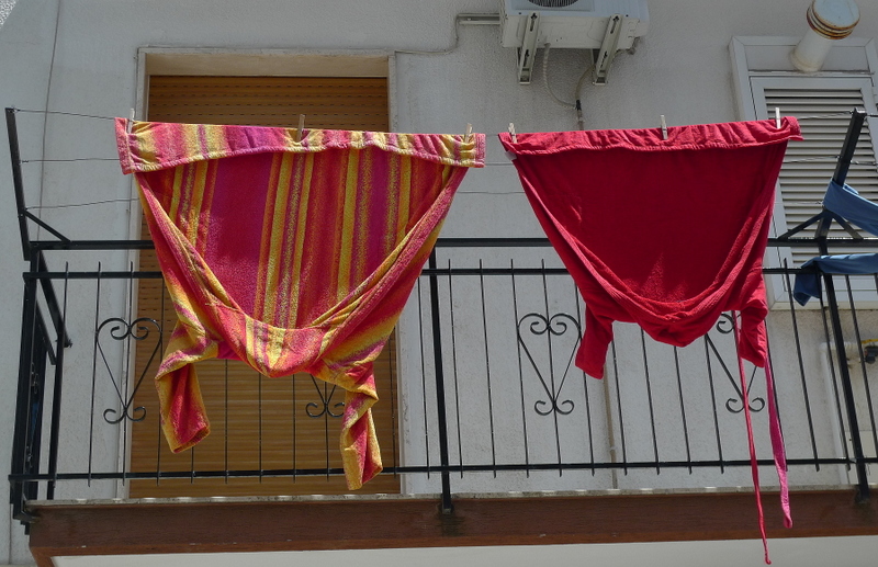 Washday scenes