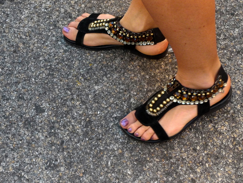 Young feet