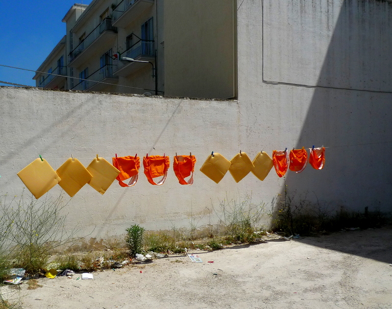 Washday scenes