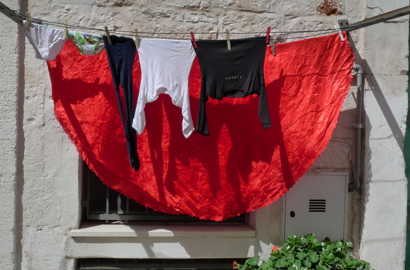 Washday scenes