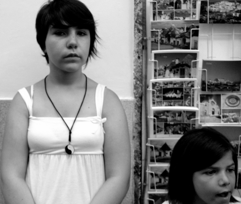 Girls of South Italy in B&W