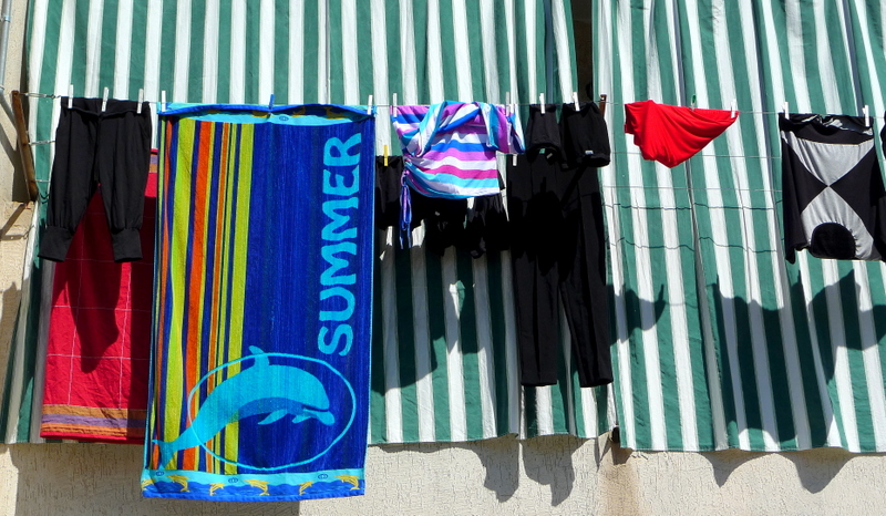 Washday scenes