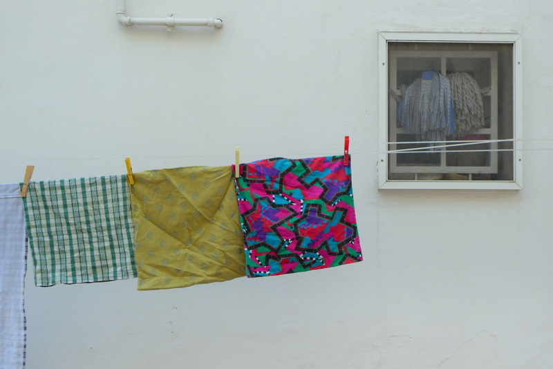 Washday scenes