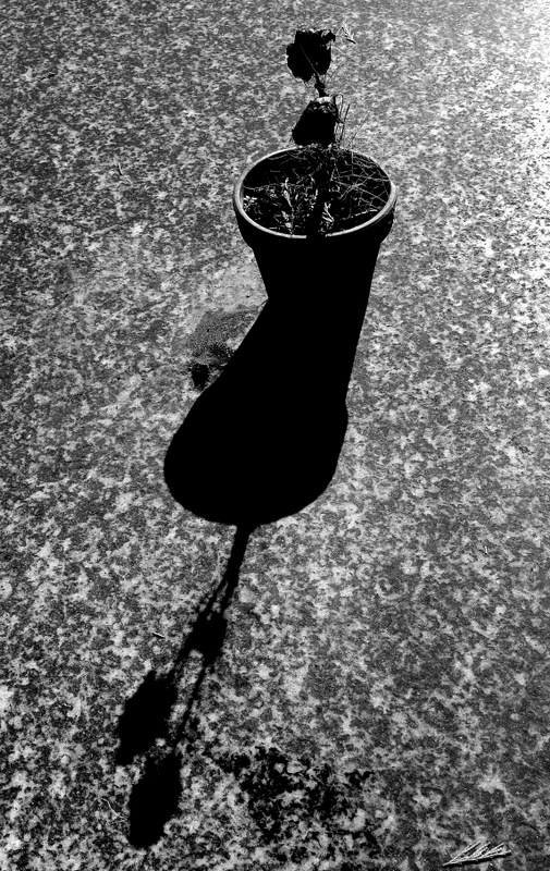 On the stone ...  to cemetery