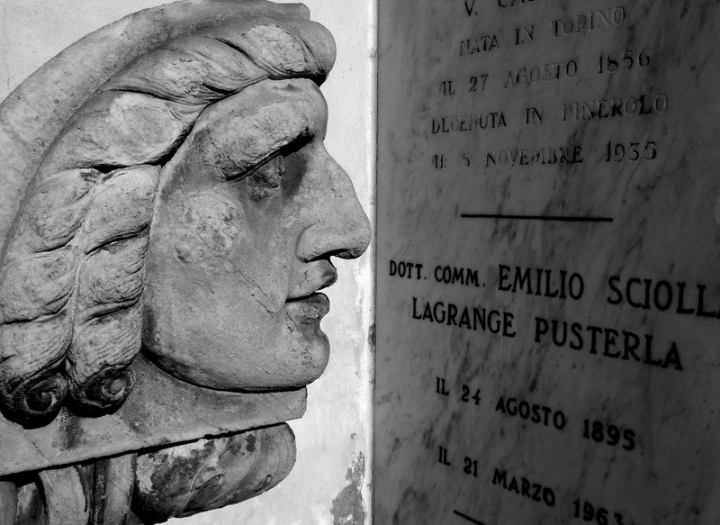 On the stone ...  to cemetery