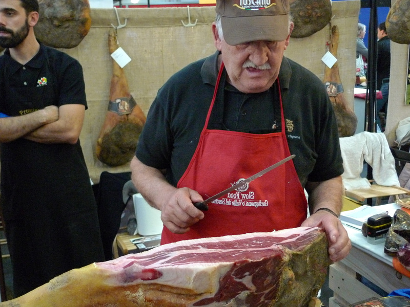 Norcia prosciutto is produced in Umbria