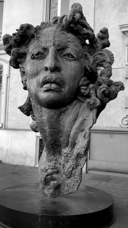 Other face in B&W