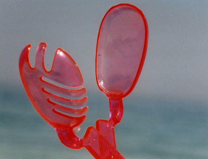 plastic  lobster