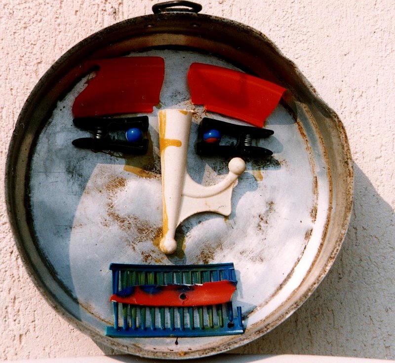 plastic  faces