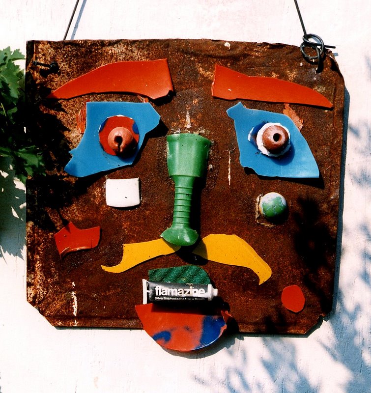 plastic  faces