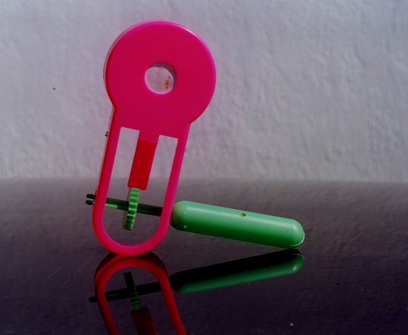 Plastic rattle