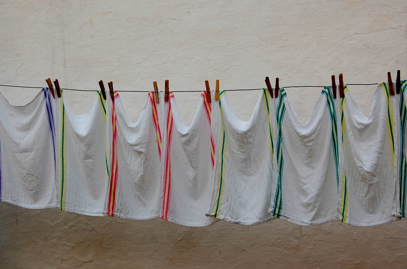 Laundry in the sun