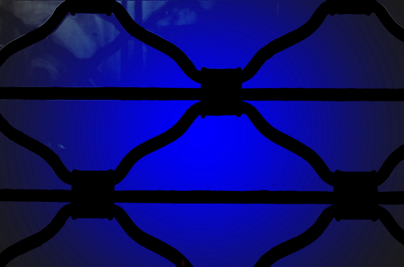 blue  abstract