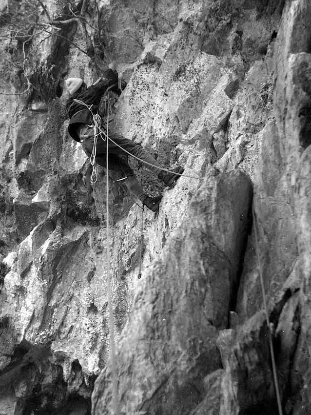 Voie Cima Ovest : Ouverture de la voie en1961