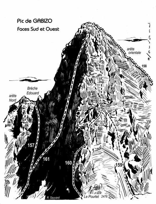 43 Faces Sud et Ouest du Gabizo
