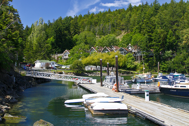 Otter Bay Marina  North Pender Island