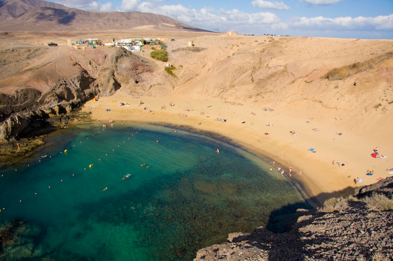 Playa de Papagayo, Lanzarote