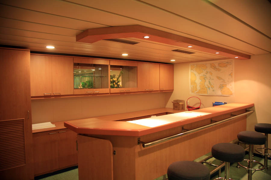Bar in Officers Rec Room