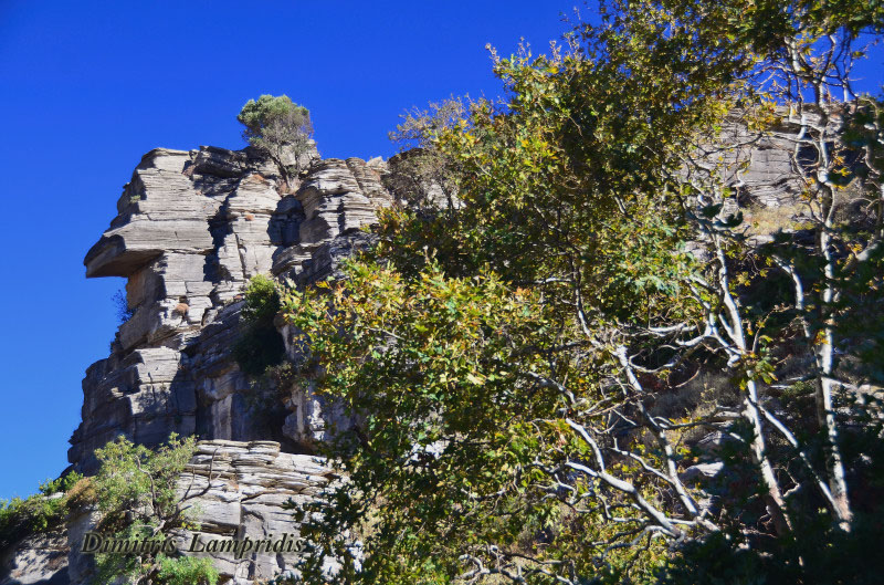 Dimosaris Gorge - slabs Karystias ...
