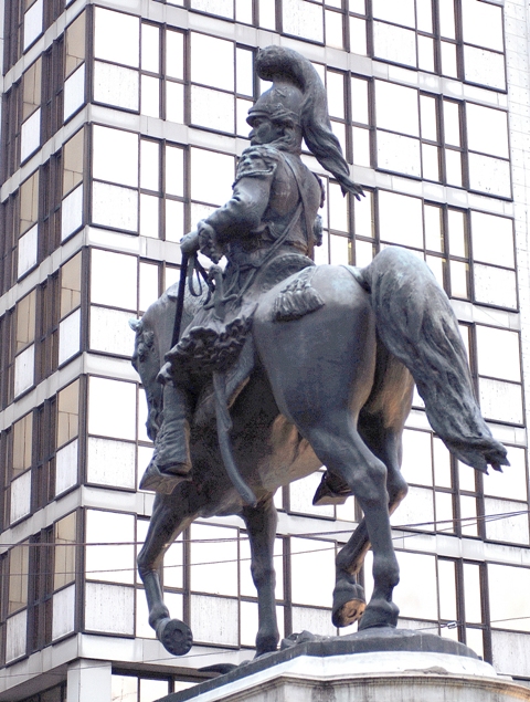The statue of Kolokotronis