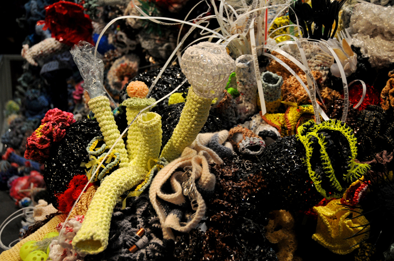Hyperbolic Crocheted Coral Reef at the Smithsonian Natural History Museum