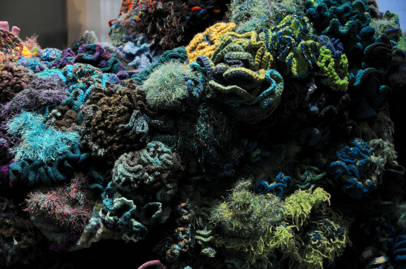 Hyperbolic Crocheted Coral Reef at the Smithsonian Natural History Museum