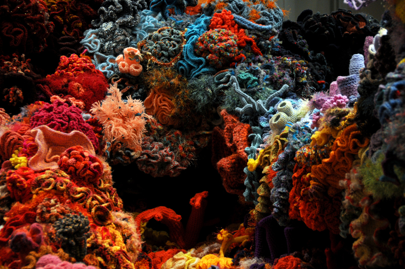 Hyperbolic Crocheted Coral Reef at the Smithsonian Natural History Museum