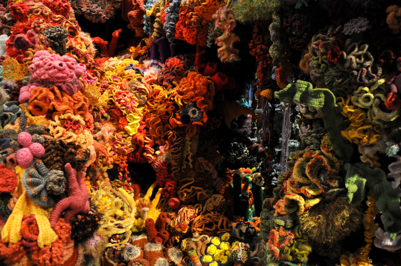 Hyperbolic Crocheted Coral Reef at the Smithsonian Natural History Museum