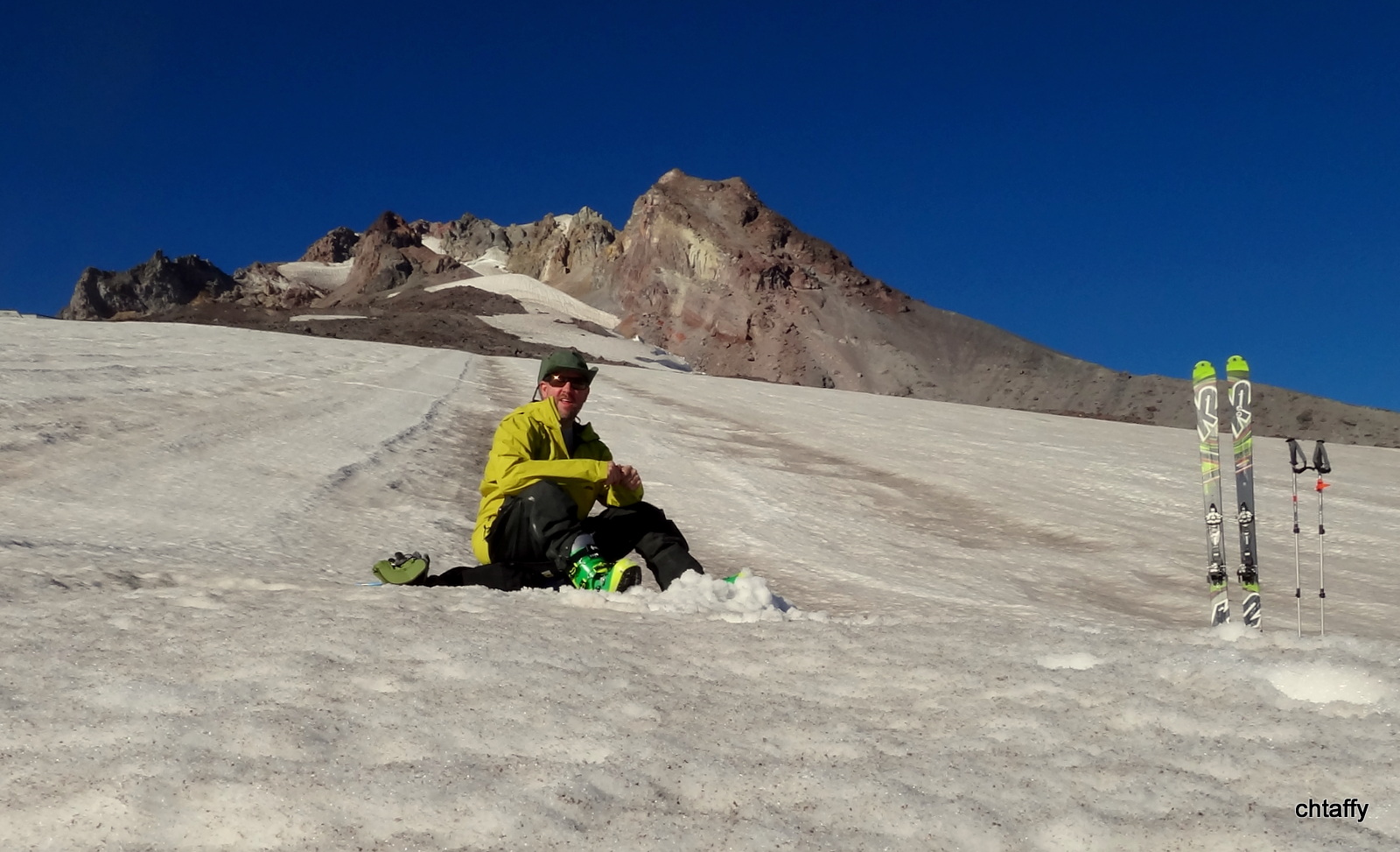 1 minute before rockfall