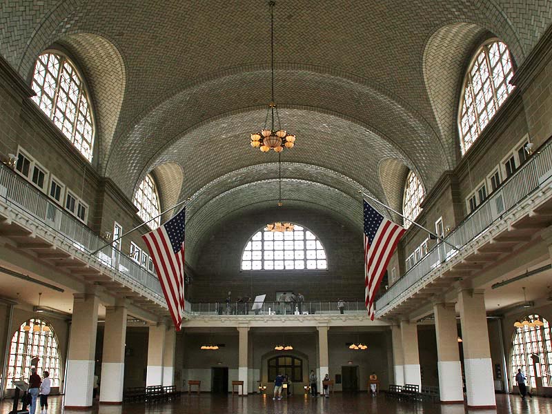 Ellis Island Central Immigration Hall