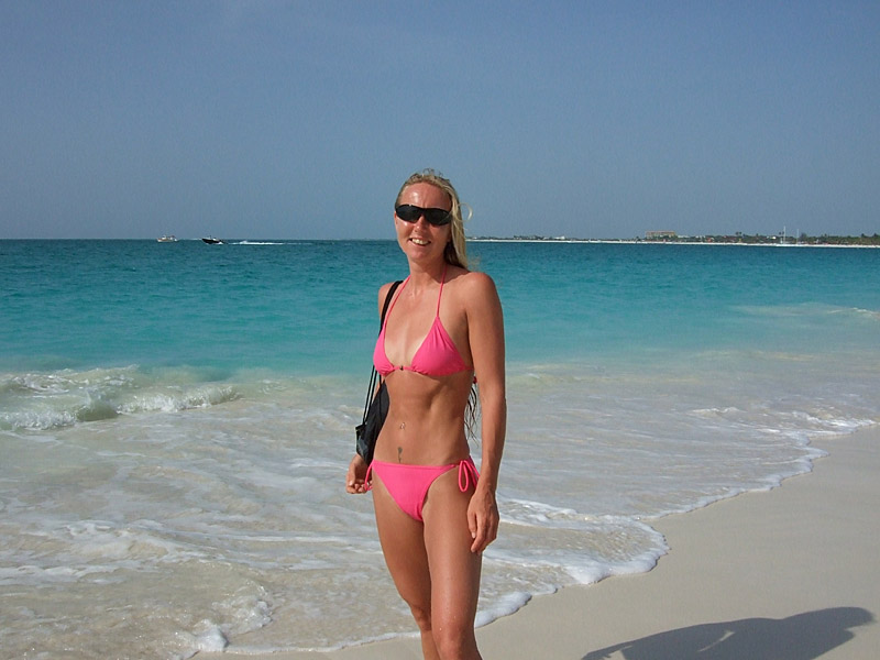 Me on Grace Bay Beach