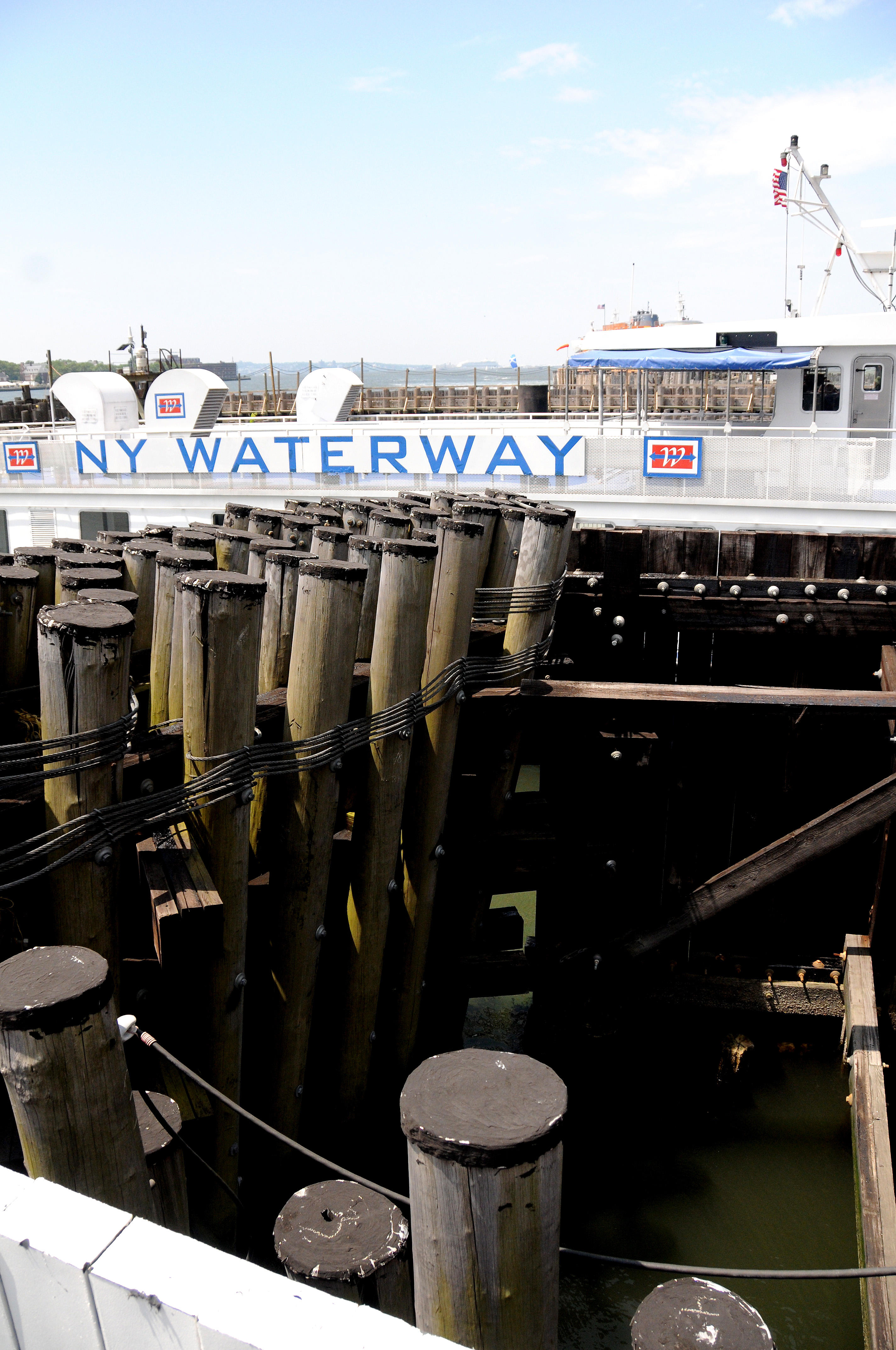 Ferry Boat Departure for Governors Island