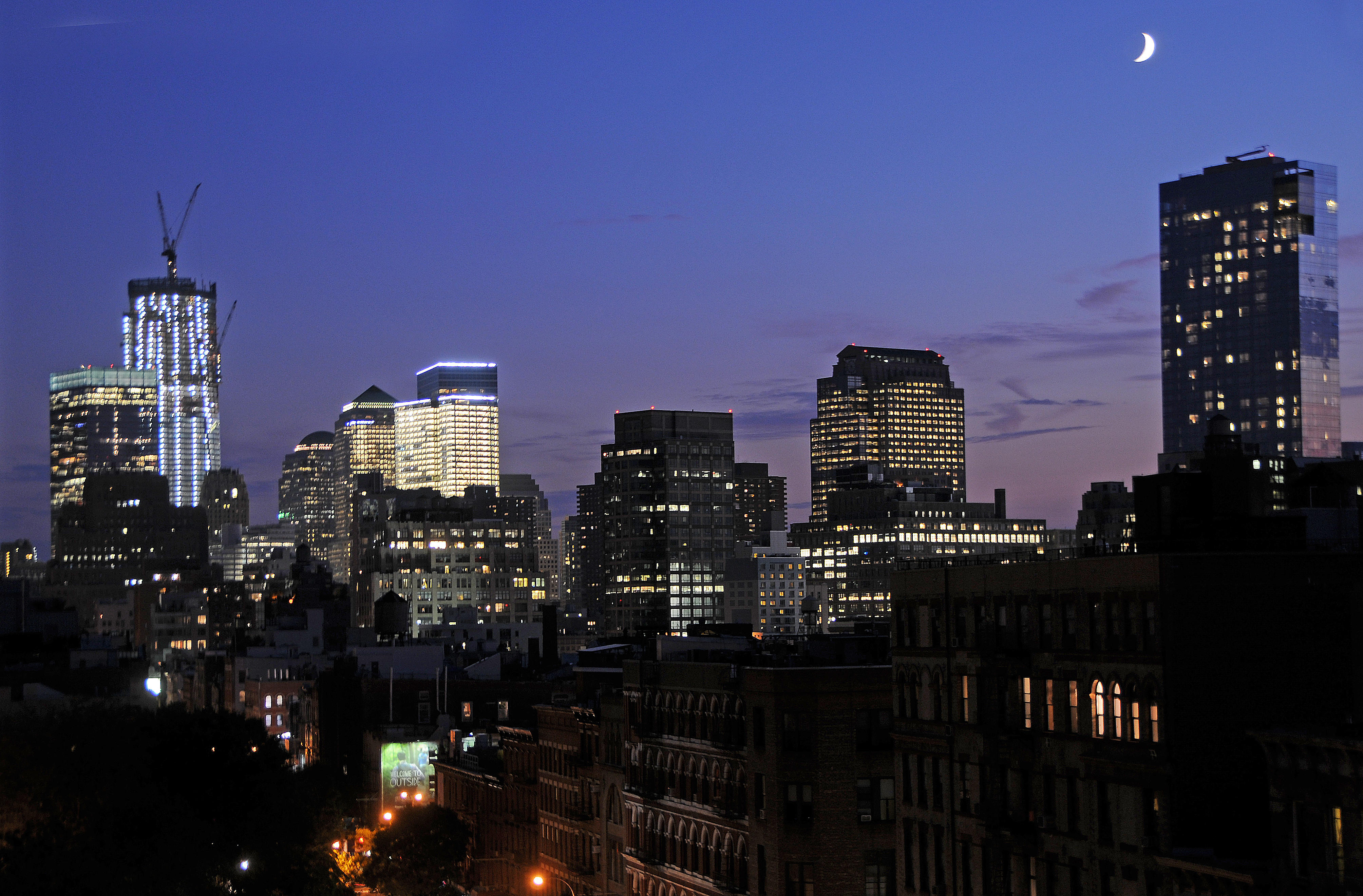 Downtown Manhattan Skyline