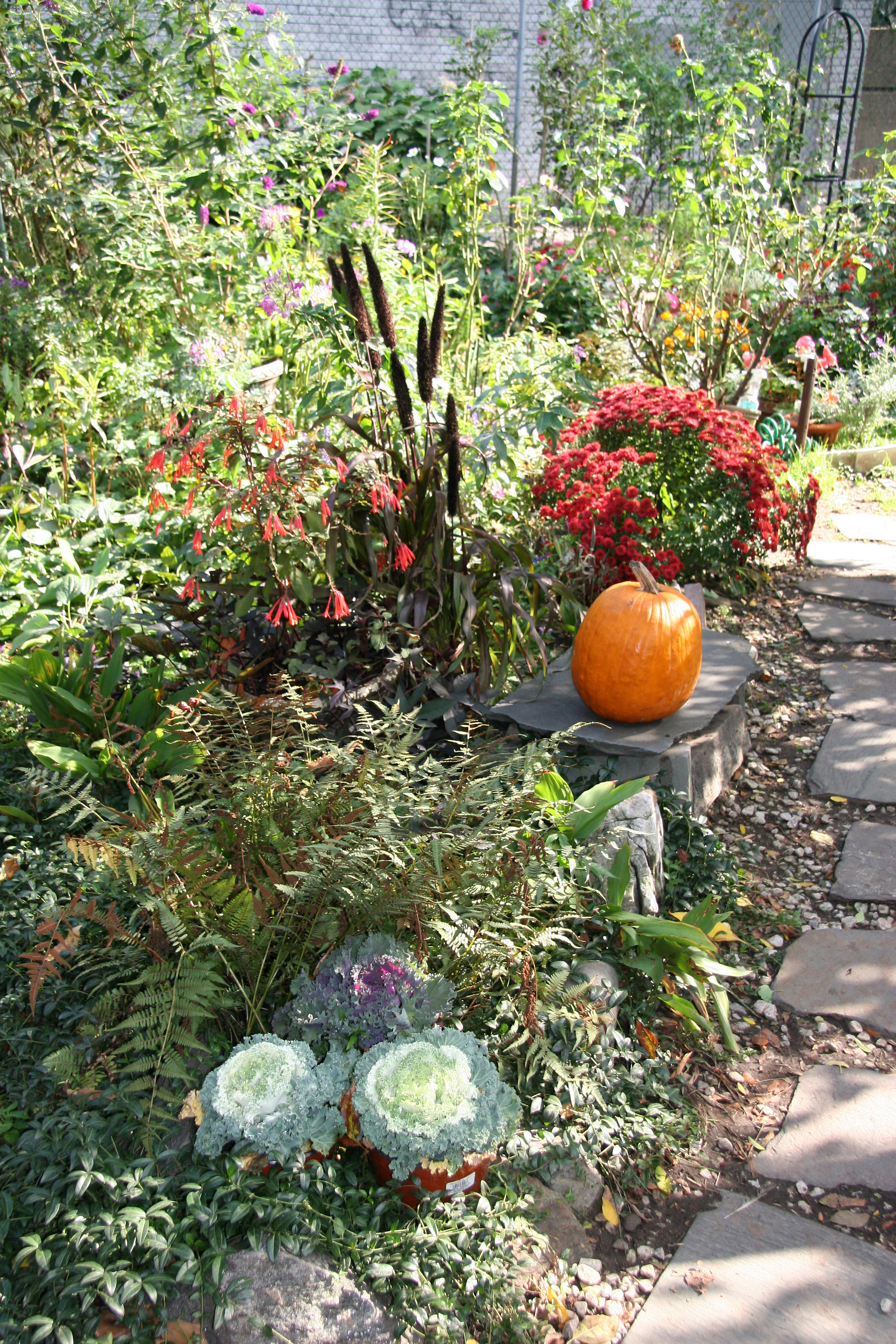 Autumn Garden Path