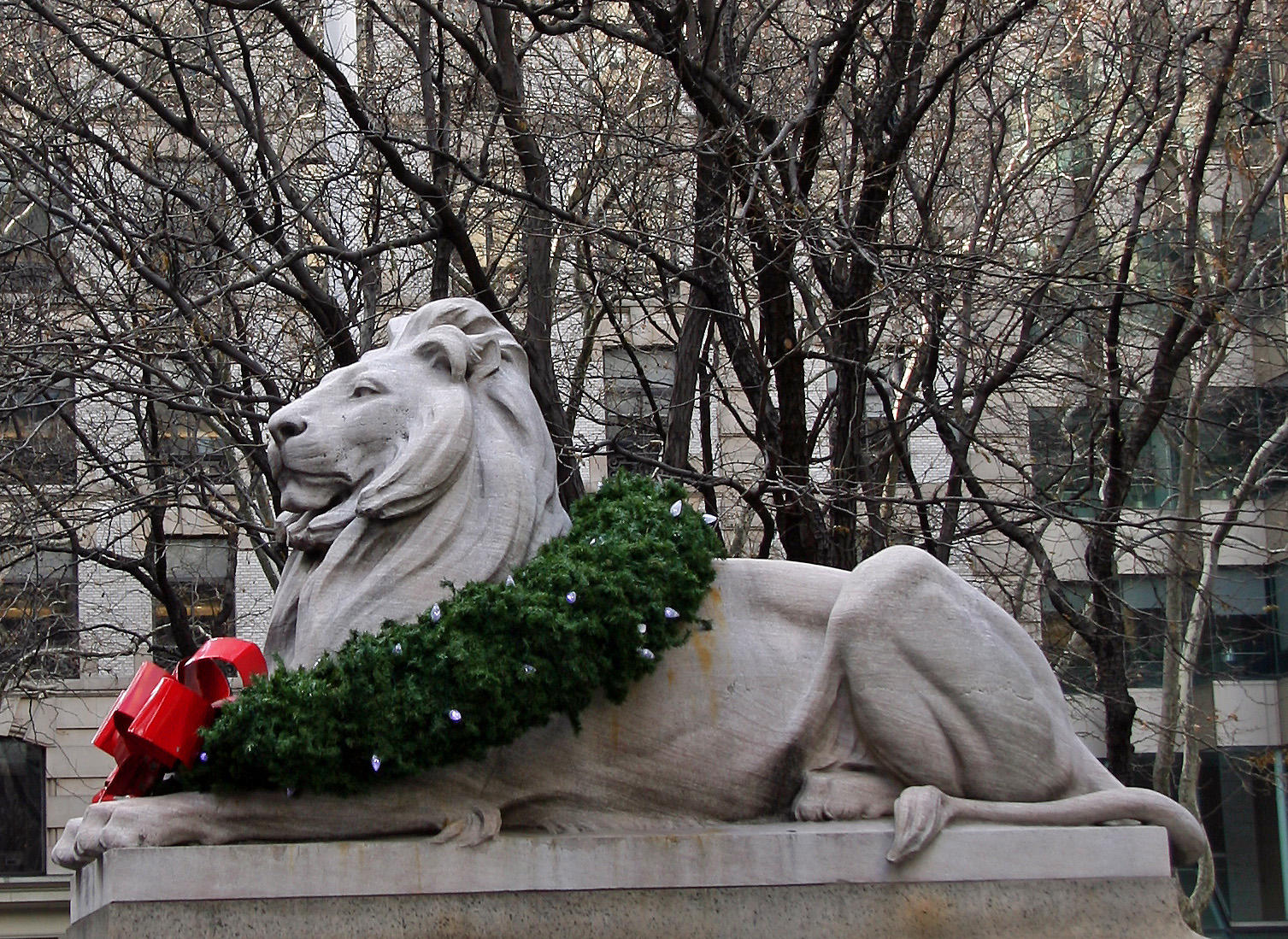 NYC Public Library at Fifth Avenue