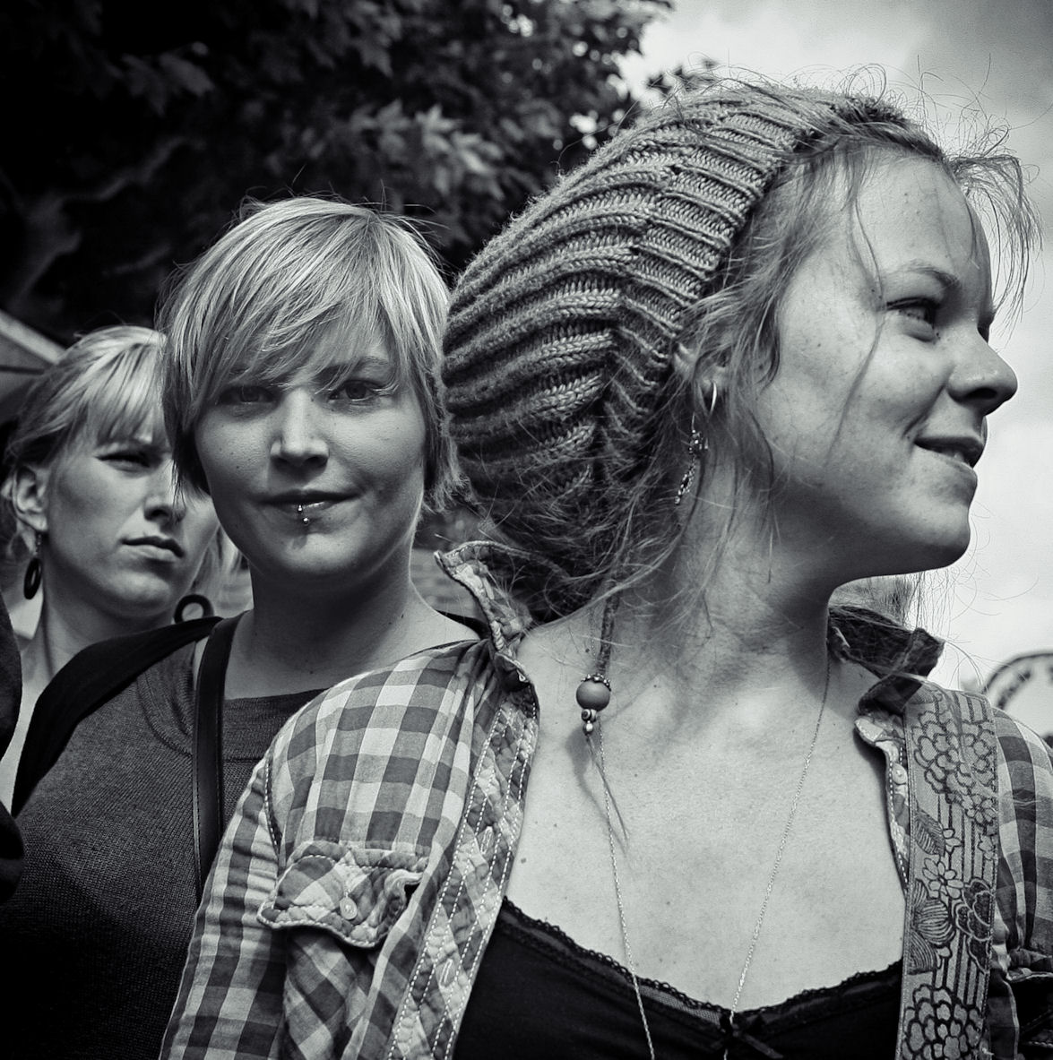 Faces in the crowd...
