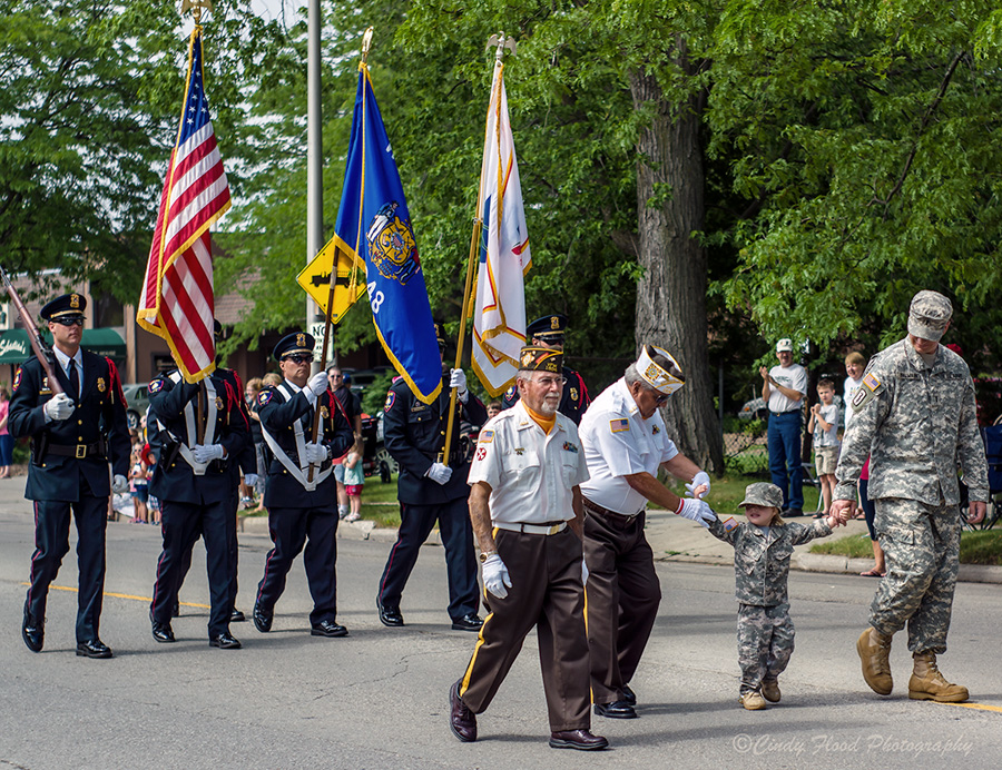 Young and Old Remembering Our Fallen