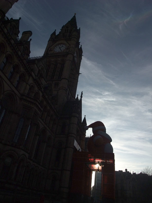 Santa at the Town Hall