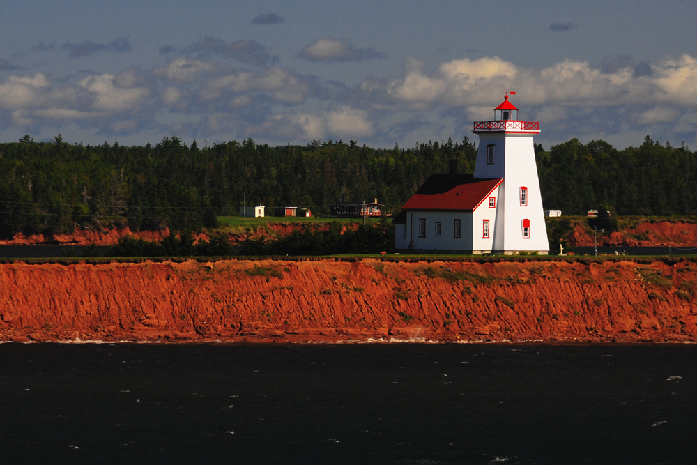 Lighthouse At Wood Islands, PEI