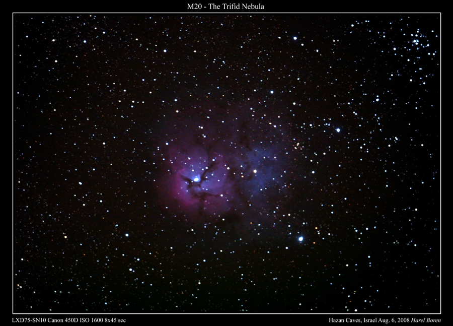 M20 The Trifid Nebula