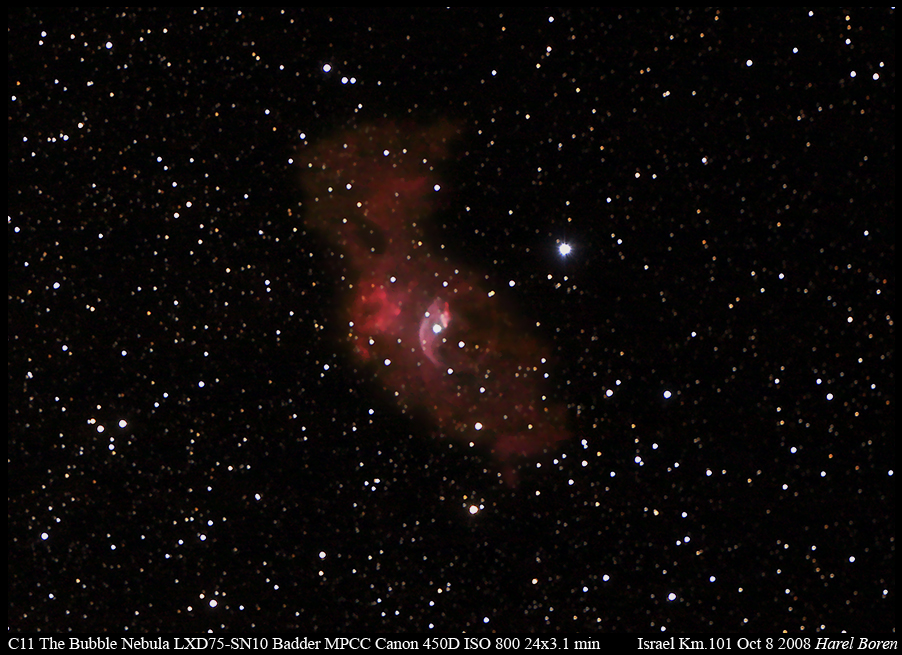 C11 NGC 7635 The Bubble Nebula