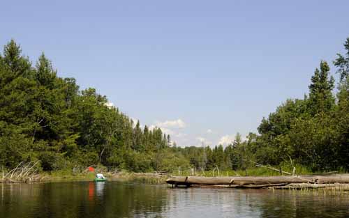 Kayak on Au Sable River, 09  22