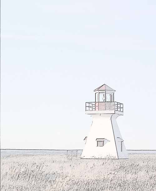 Atlantic Coast lighthouse